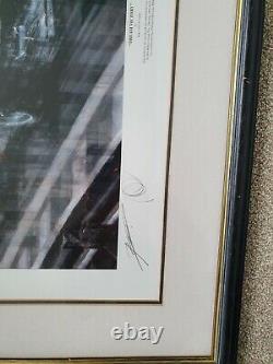 Rare Ferrigno limited edition framed Dream Victory signed Hakkinen & Ron Dennis