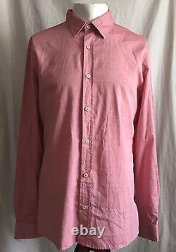 Rare GALLIANO NEW HOUSE Graphics Men' Long sleeves Shirt-Chest 38