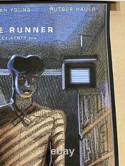 Rare Laurent Durieux Blade Runner Concept Sketch Mini Print Poster In Hand In Uk