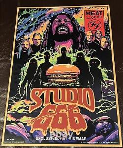 Rare Limited Edition Foo Fighters Studio 666 Numbered Print By ILOVEDUST & Menu