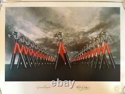 Rare Pink Floyd The Wall Numbered Lithograph Set Roger Waters Gerald Scarfe