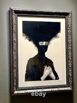 Rare Sold Out Dan Hillier'pachamama' Gold Leaf Signed Screen Print Ltd Edtn