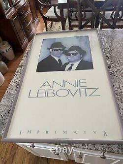 Rare Vintage 1979 Annie Leibovitz Pop Art Gallery Poster The Blues Brothers