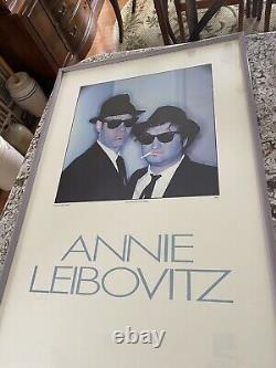 Rare Vintage 1979 Annie Leibovitz Pop Art Gallery Poster The Blues Brothers