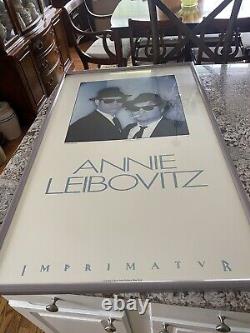 Rare Vintage 1979 Annie Leibovitz Pop Art Gallery Poster The Blues Brothers