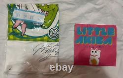 Rare Yui Hatano Signed collaboration T-shirt drawn by Mr. SRBGENk Brand New