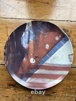 Rauschenberg Plate Rare Exclusive Guggenheim Museum New York 1997 Pop Art