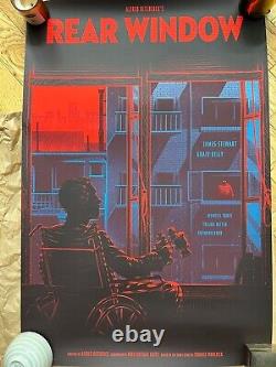 Rear Window by Kevin Tong Rare Sold out Limited Numbered Mondo print 127/250