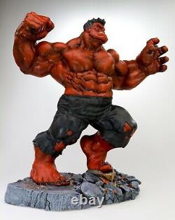 Red Hulk Kotobukiya Fine Art Statue Limited Edition Marvel Comics RARE #196/1000