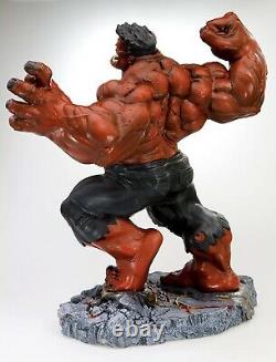 Red Hulk Kotobukiya Fine Art Statue Limited Edition Marvel Comics RARE #196/1000