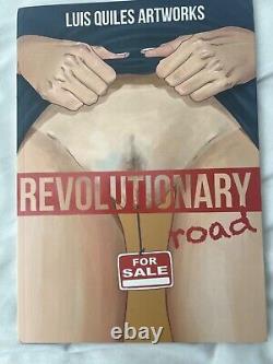 Revolutionary Road By Luis Quiles 1st Edition Rare Art Book