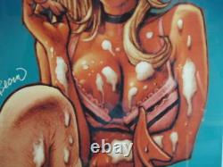 Rockin' Jelly Bean Giclee Art Print Poster Whip Wife EROSTIKA NEW Rare