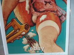 Rockin' Jelly Bean Giclee Art Print Poster Whip Wife EROSTIKA NEW Rare