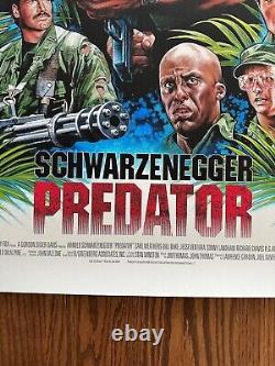 Roger Motzkus The Predator Rare Limited Edition Movie Art Print Nt Mondo