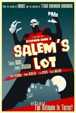 Salem's Lot Rodolfo Reyes Dark City Gallery Not Mondo Rare Sold Out Ltd Ed