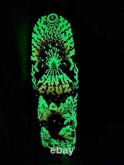 Santa Cruz Winkowski Volcano 10 Skateboard Deck New In Shrink Rare Glow in Dark