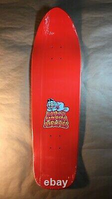 Santa Monica Airlines Natas x Burrito Breath Skateboard Deck SMA Rare Red Dip