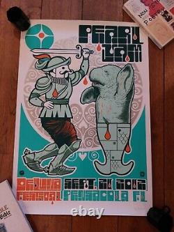 Sean Cliver x Don Pendleton Signed Numbered Print Pearl Jam Rare Unframed