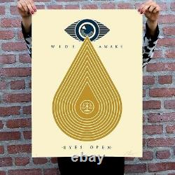 Shepard Fairey (Obey) Rare Limited Edition Print- Wide Awake (Brand New)