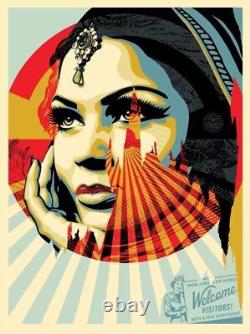 Shepard Fairey Obey TARGET EXCEPTIONS Signed Numbered Screen Print RARE