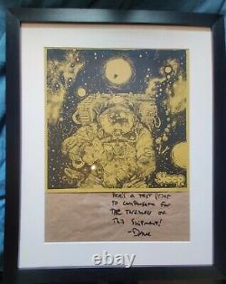Sleep Clarity Above RARE TEST PRINT Screen Print Poster Dave Kloc Signed