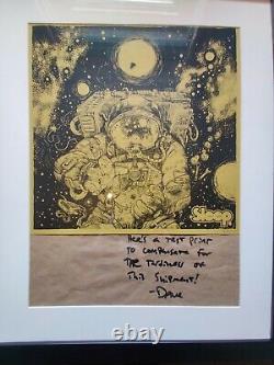 Sleep Clarity Above RARE TEST PRINT Screen Print Poster Dave Kloc Signed