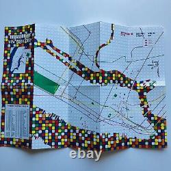 Space Invader Signed NYC Map #11 Rare 2004