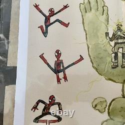 Spider-Man No Way Home Showdowns Art Print Mondo Rare Scott C Campbell 10x12