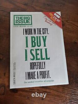 Stik Big Issue 2013 Print Red Rare New Condition'The New Banksy