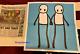 Stik Hackney Today Poster 2020 Blue Print With Newspaper Rare