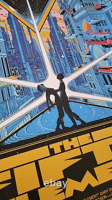 The Fifth Element by Kilian Eng Movie Poster 2013 Rare Sold Out Print ed/160