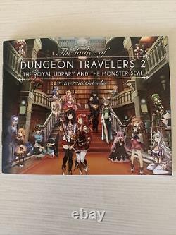 The Ladies of Dungeon Travelers 2 Calendar Art Book 2015-2016 Atlus PS Vita RARE