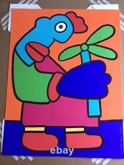 Thierry noir flower to the people of Berlin limited edition print very rare