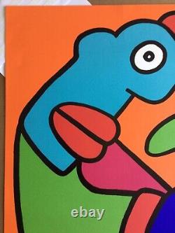 Thierry noir flower to the people of Berlin limited edition print very rare