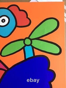 Thierry noir flower to the people of Berlin limited edition print very rare