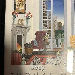 Thomas McKnight Manhattan Art Print By Chalk And Vermilion 1995 Rare Mcm