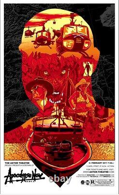 Tim Doyle Apocalypse Now Never Get Out Of The Boat Art Print Rare 2011