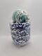 Tom Dixon Swirl Botanic Candle Blue Vase & Green Ball Marble Art Rare New Sealed