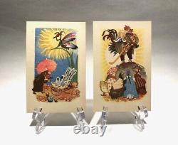 Tove Jansson, extremely rare Art cards nr 1-10 from 1941