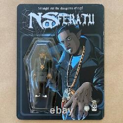Trap Toys Nas Nasferatu Bootleg Hand Painted Urban Art Resin Rap Toy Figure Rare