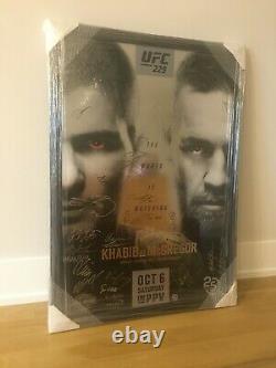 Very Rare UFC 229 Signed Framed Poster Conor McGregor Vs Khabib Nurmagdomedov