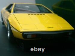 WOW EXTREMELY RARE Lotus 1979 Esprit S2 RHD 160HP Yellow 118 Auto Art-111/V8/GT