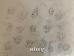 Warhammer Original Art David Gallagher Empire Concept Sketch Rare 2004