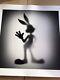 Whatshisname Gone Bunny Limited Edition Print Very Rare Disney Interest