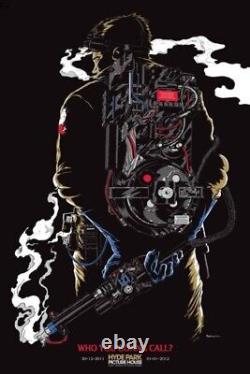 Who You Gonna Call Mark Lone Print Ultra Rare Sold Out Ghostbusters Not Mondo