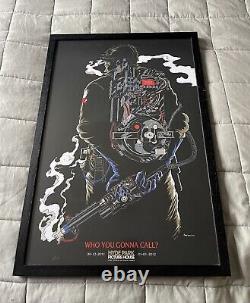 Who You Gonna Call Mark Lone Print Ultra Rare Sold Out Ghostbusters Not Mondo