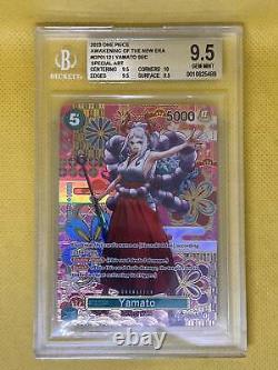 Yamato OP01-121 Secret Rare Special Art Awakening Of New Era BGS 9.5