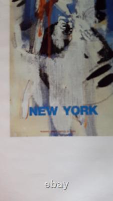 1985 Grand & Rare Charivari New York & The Manipulator Affiches Droites