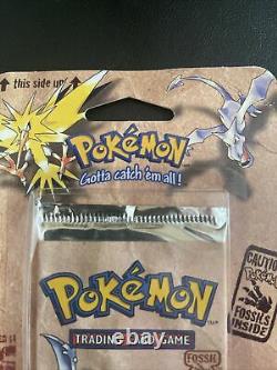 1999 Pokemon Fossil Rare Booster Blister Pack Aerodactyl Art Factory Scelled 1999