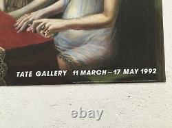 Affiche D'exposition D'otto DIX Galerie Tate Originale Rare 1992